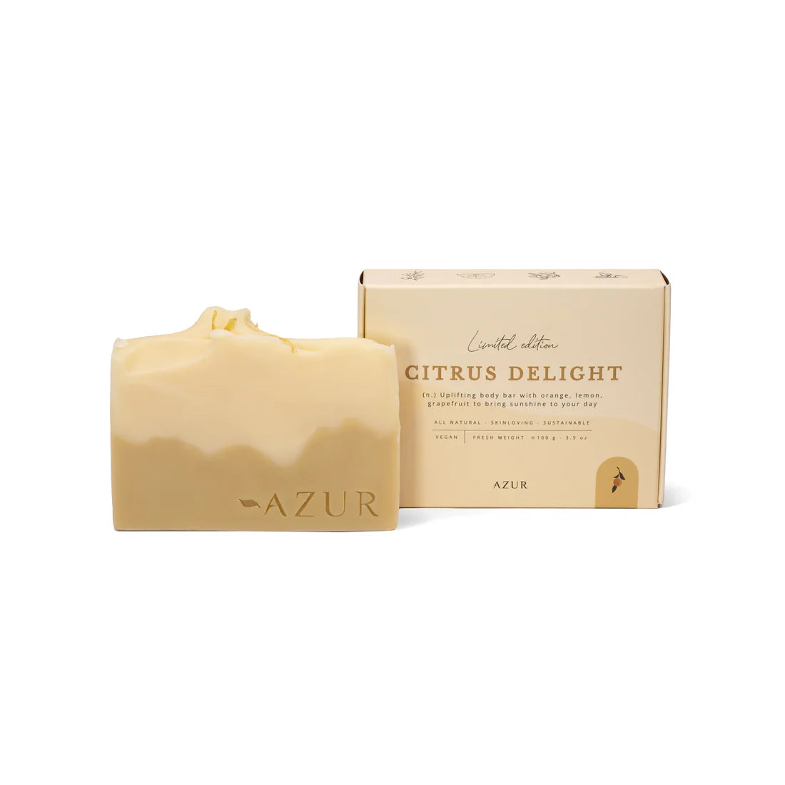 Natural Soap Body Bar (100g) by Azur