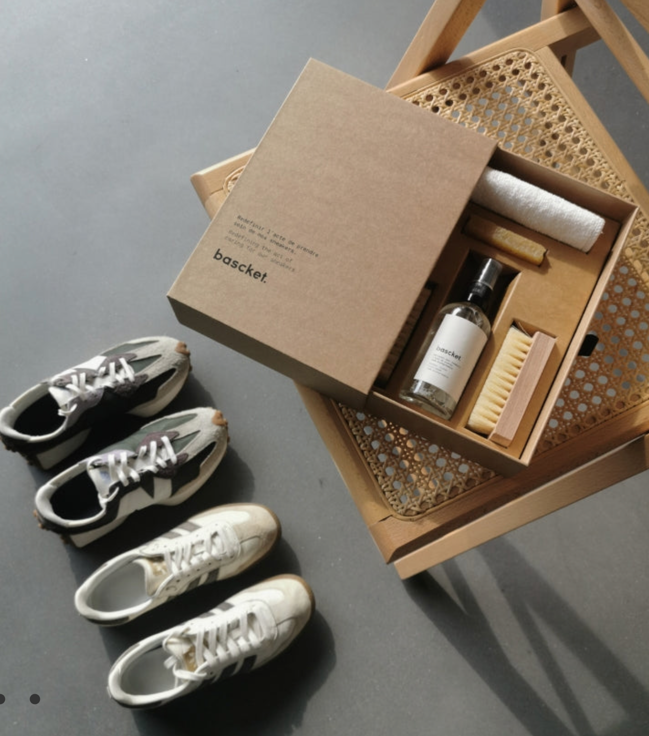 Sneaker Cleaning Kit by Bascket