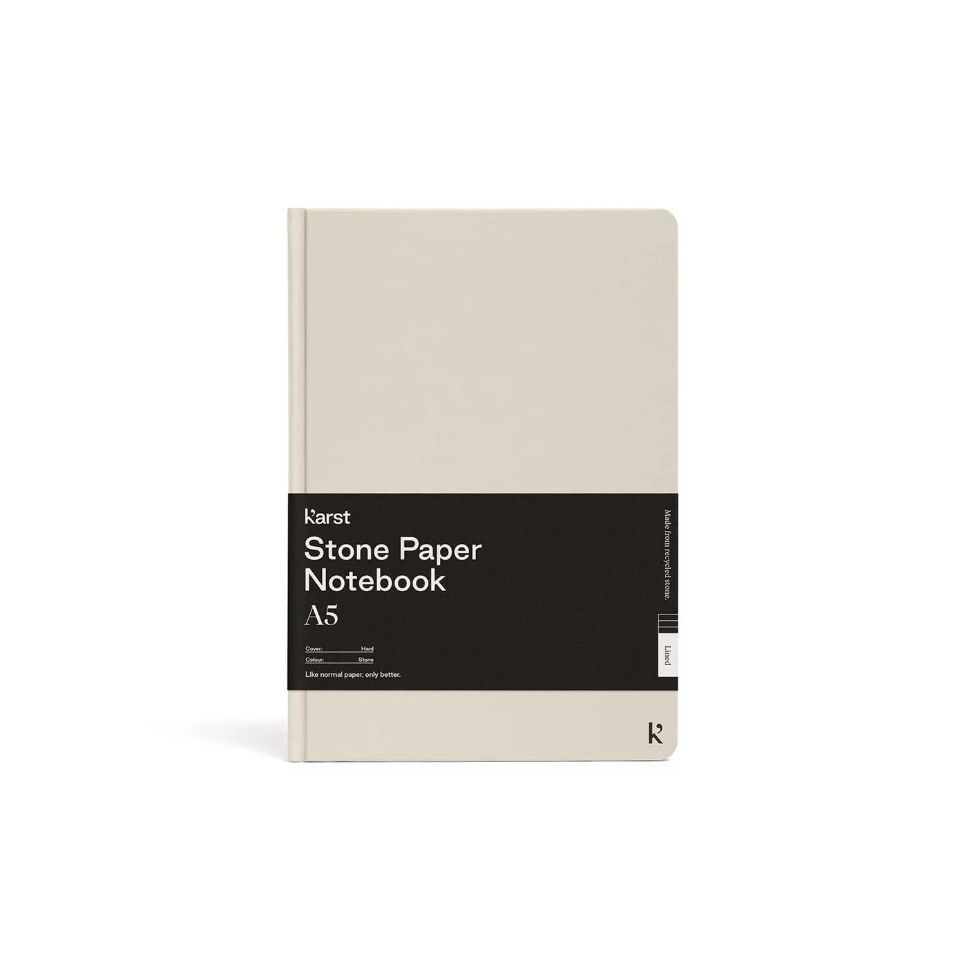 A5 Hardcover Stone Notebook by Karst