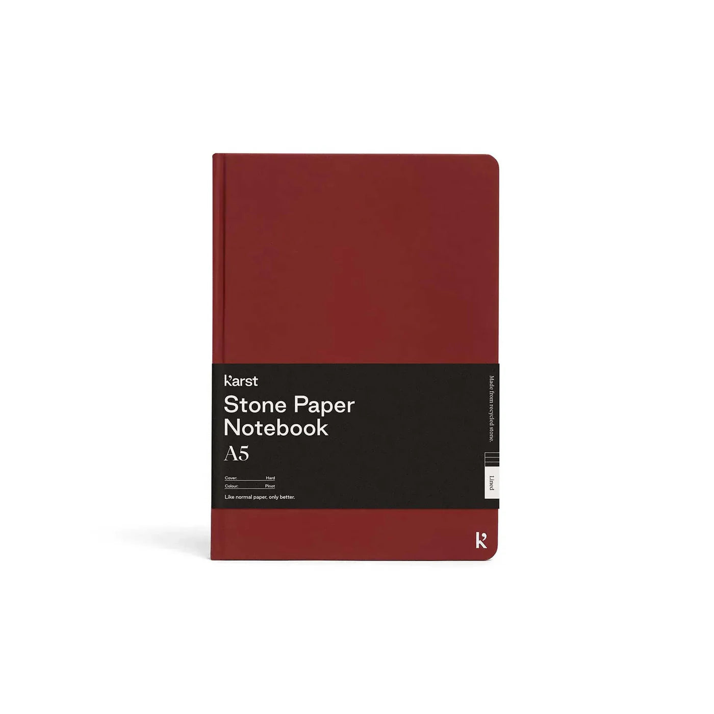 A5 Hardcover Stone Notebook by Karst