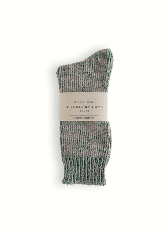 Recycled Winter Socks by Thunder Love