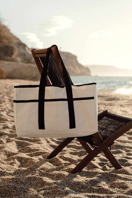 Volonne Recycled Beach Bag by Vinga