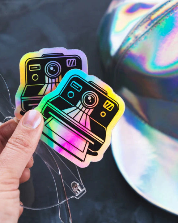 Die Cut Holographic Stickers