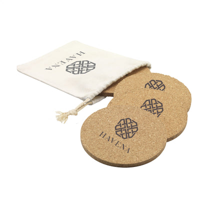 Cork Coaster Set by Clipper Interall