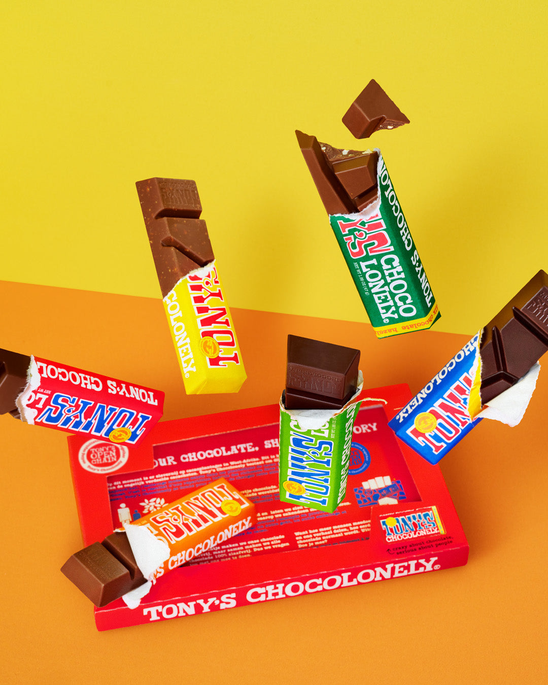 Classic Chocolate Bars (47g) - by Tony's Chocolonely