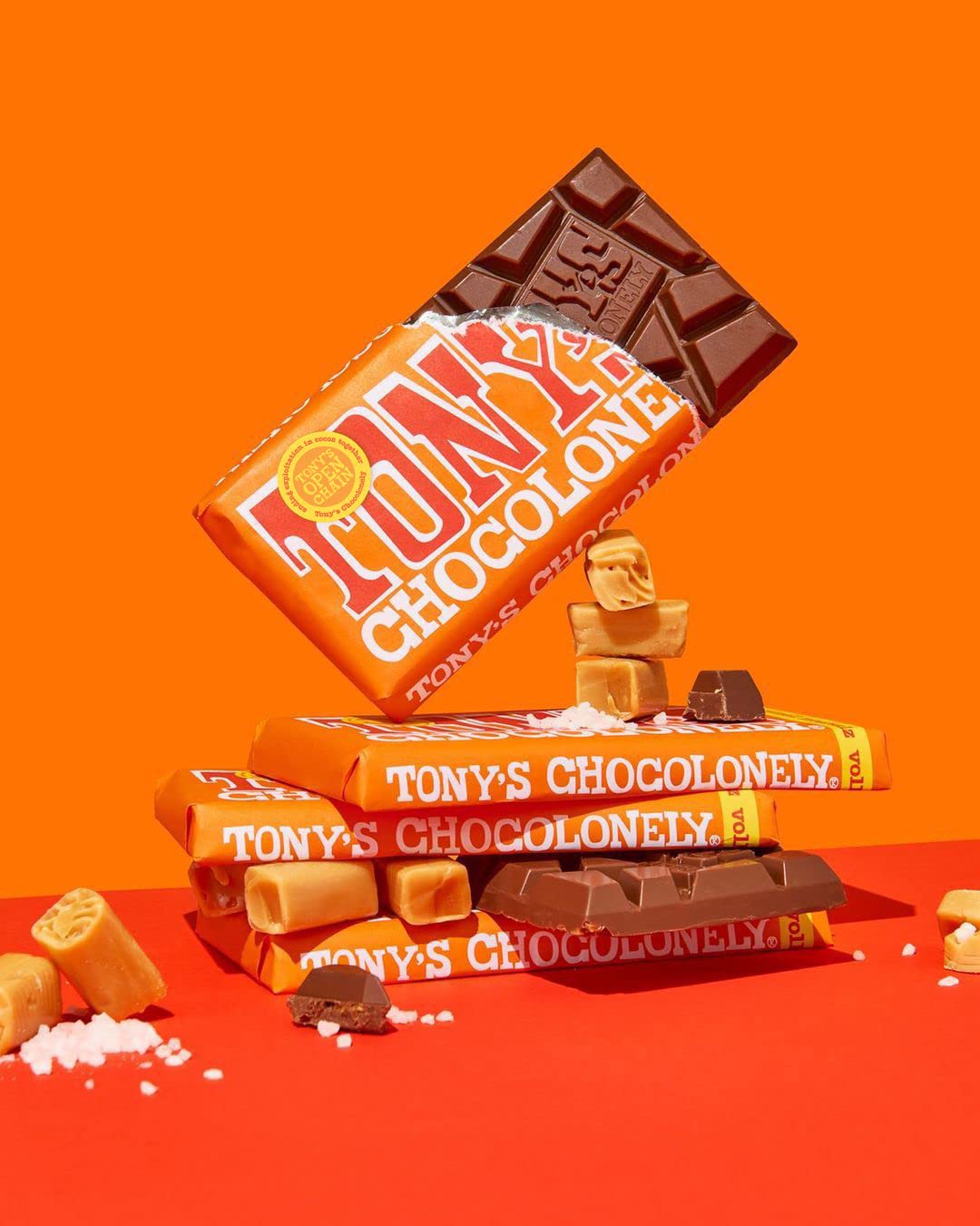 Classic Chocolate Bars (180g) by Tony's Chocolonely