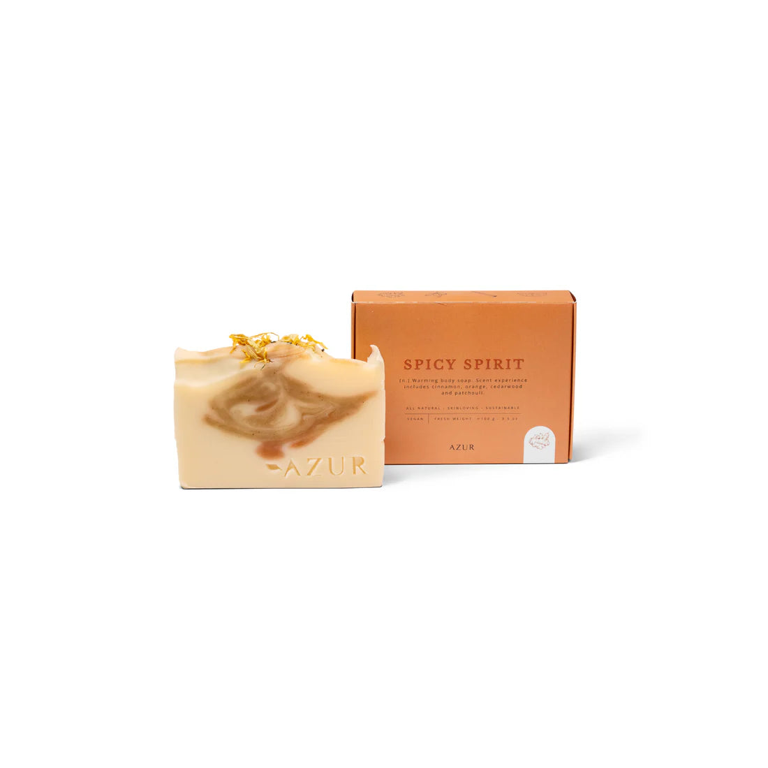 Natural Soap Body Bar (100g) by Azur