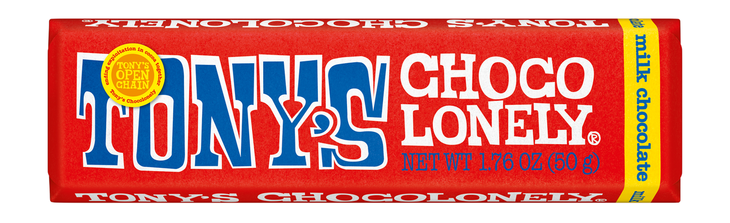 Classic Chocolate Bars (47g) - by Tony's Chocolonely