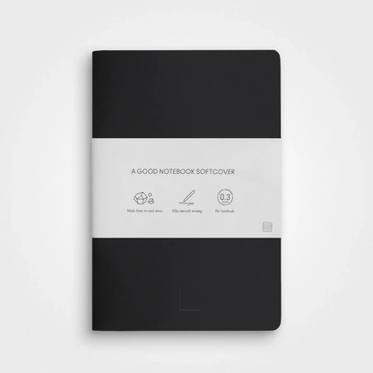 A5 Softcover Notebook by agood company