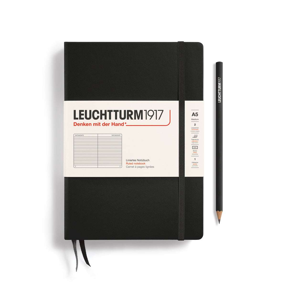 A5 Hardcover Notebook by Leuchtturm1917