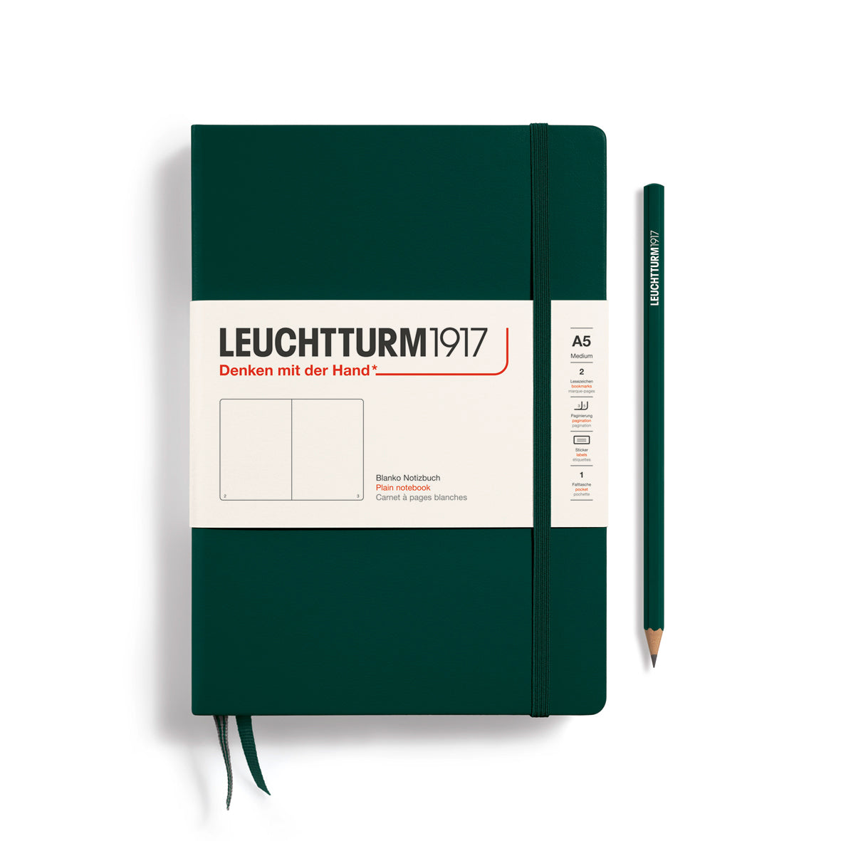 A5 Hardcover Notebook by Leuchtturm1917