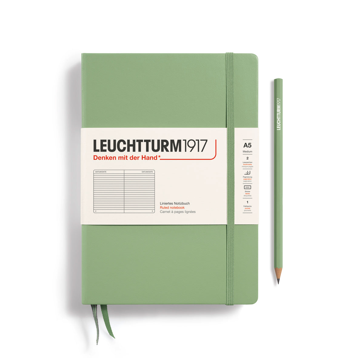 A5 Hardcover Notebook by Leuchtturm1917