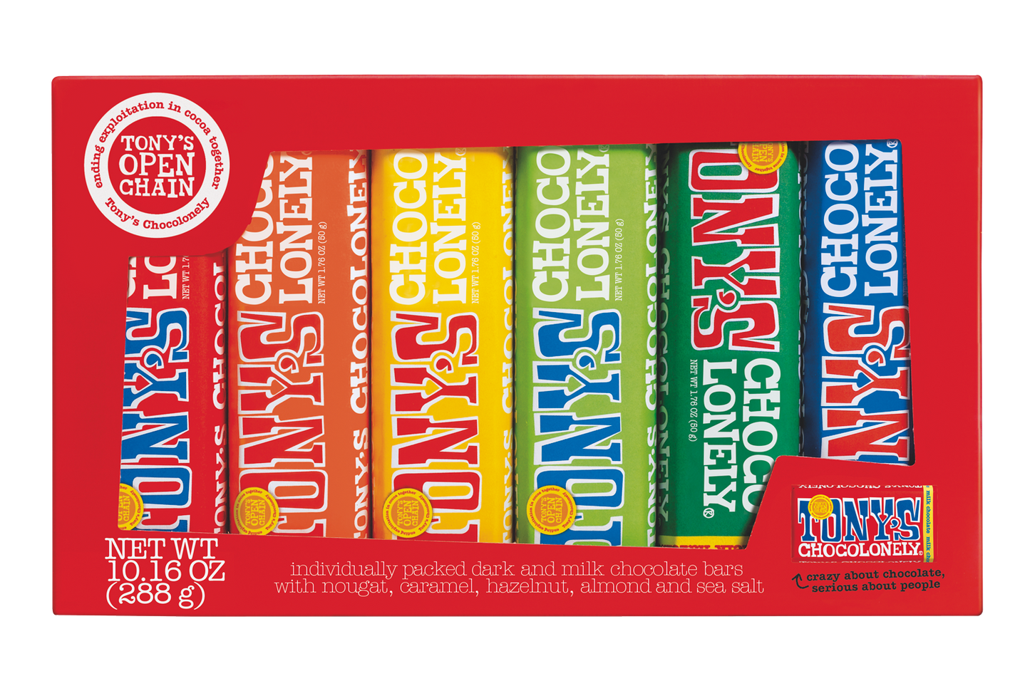 Classic Chocolate Bars (47g) - by Tony's Chocolonely